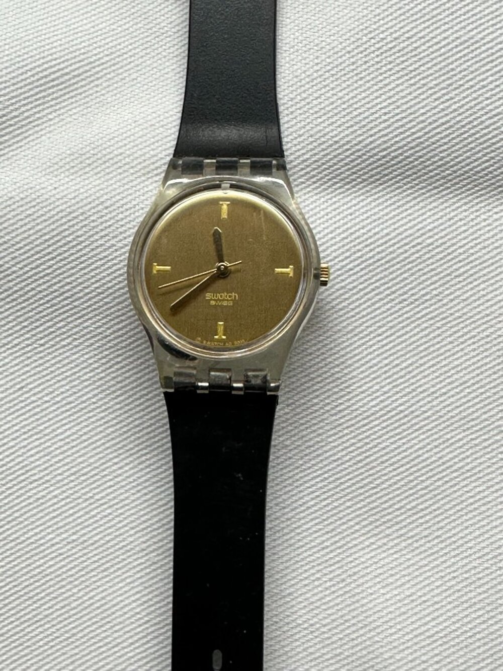 Swatch Watch Oro Meo LK190 Vintage 2000